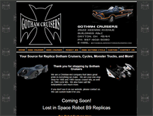 Tablet Screenshot of gothamcruisers.com
